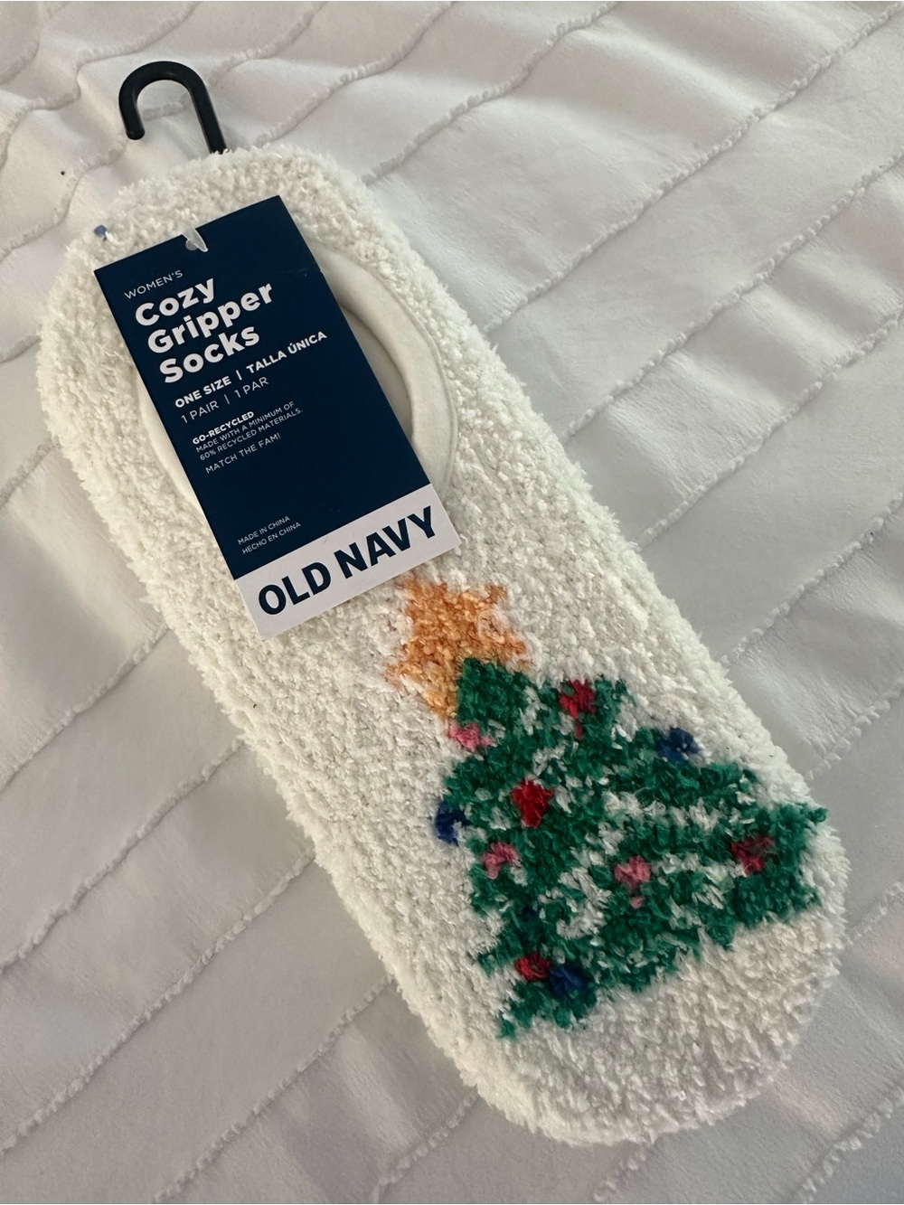Christmas-themed cozy socks